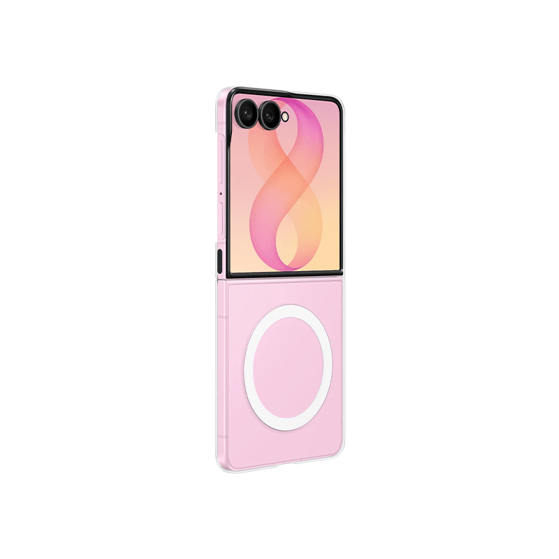 Galaxy Z Flip8 Clear Magnet Case
