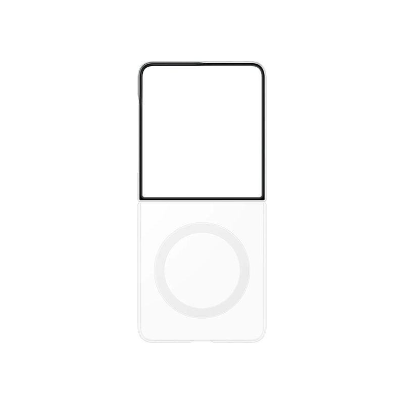 Galaxy Z Flip8 Clear Magnet Case