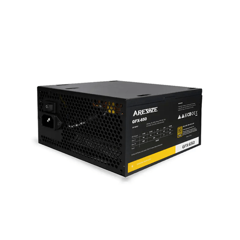 Aresze GFX-650 650W 80 Plus Bronze Power Supply