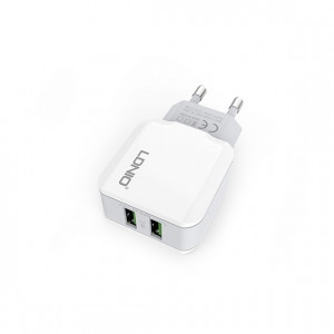 LDNIO A2202 2.4A Dual USB Travel Charger