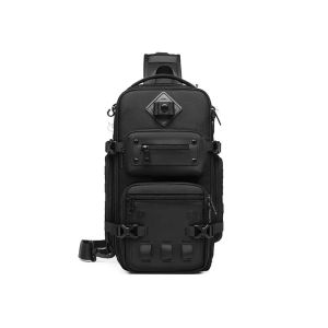 Ozuko 9585 Tactical Style EDC Sling Bag with Tripod Holder