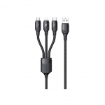 Usams US-SJ510 U71 3IN1 Aluminum Alloy Fast Charging Data Cable