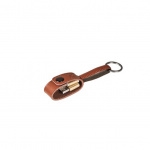 Hoco UPF04 USB to Lightning Leather Key Chain Charging Cable