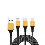 Realme 3-in-1 Data Cable 1.2M