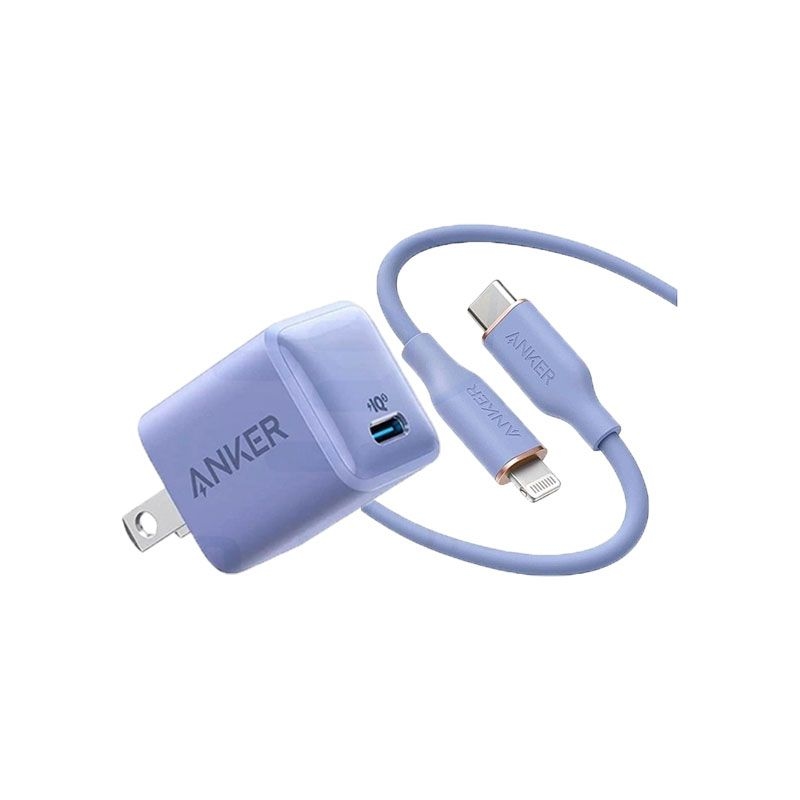 Anker 20W Power IQ3 Adapter with Type C to Lightning Cable