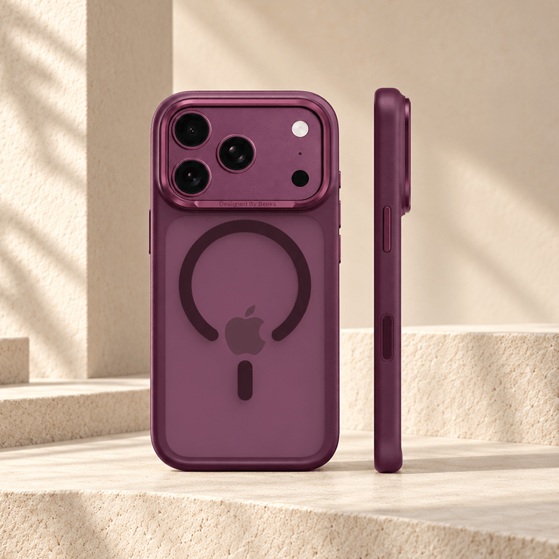 Benks Mist Magnetic Protective Case with Camera Button for iPhone