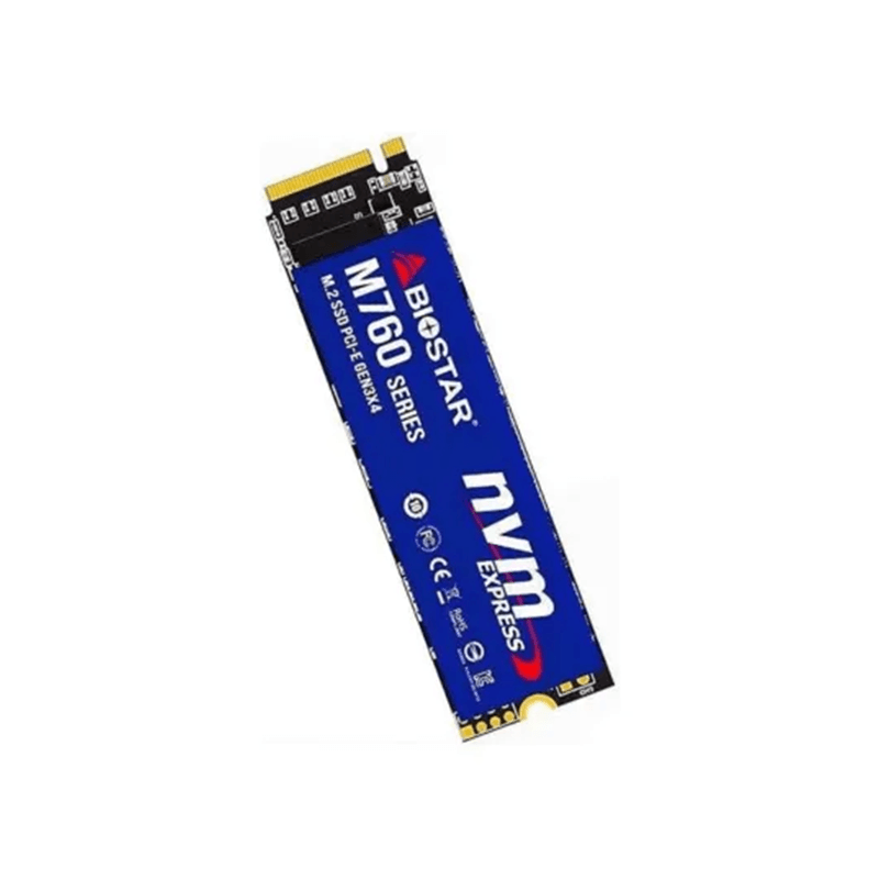 BIOSTAR M760 256GB NVMe M.2 Gen3 SSD