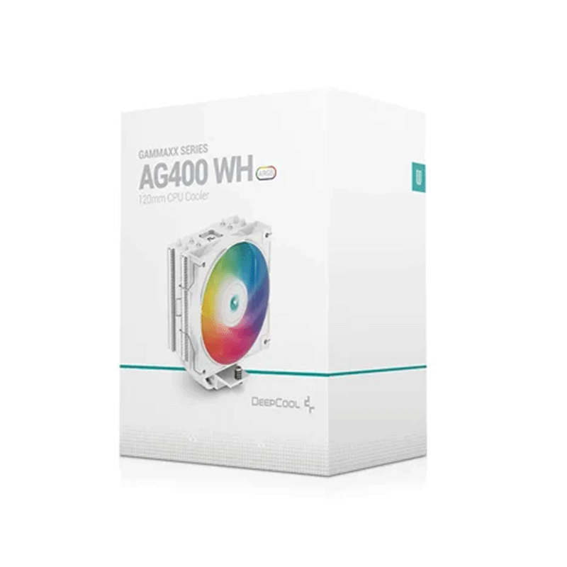 DeepCool AG400 WH ARGB 120mm Air CPU Cooler