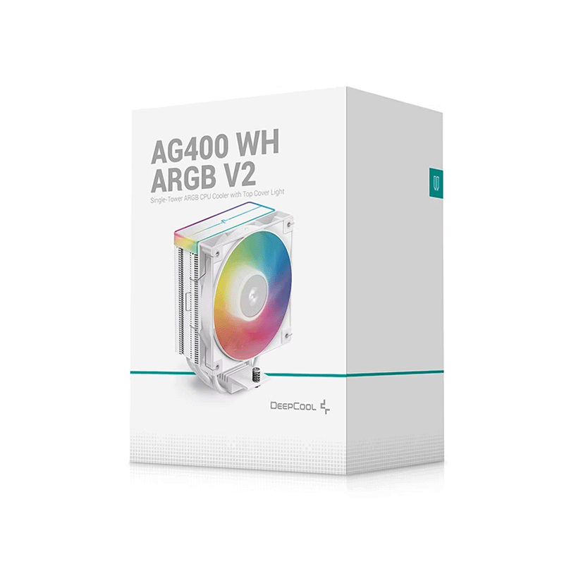 DeepCool AG400 WH ARGB V2 120mm Air CPU Cooler