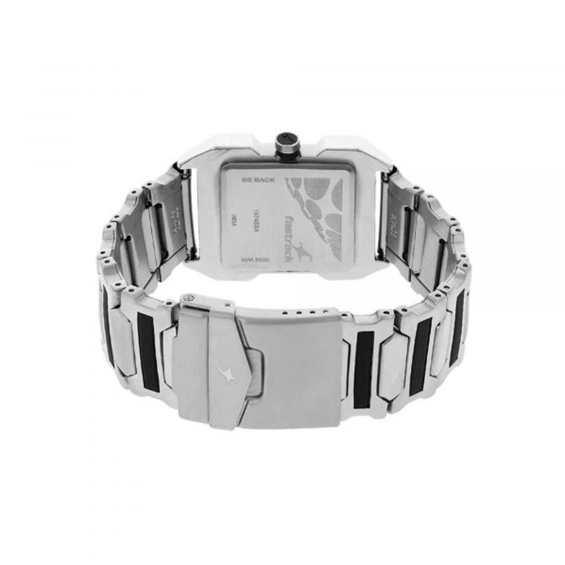Fastrack 1474SM02 Quartz Analog Stainless Steel Strap Men's Watch