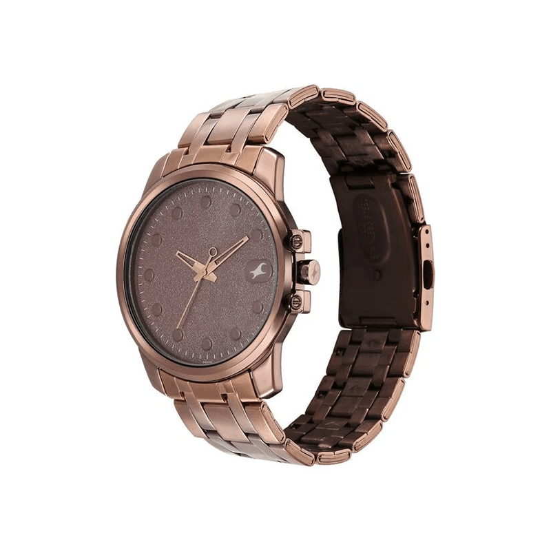 Fastrack 3314QM02 Analog Stainless Steel Strap Men’s Watch