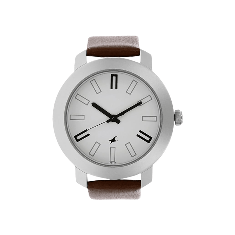 Fastrack Casual 3120SL01 Analog Leather Strap Men’s Watch