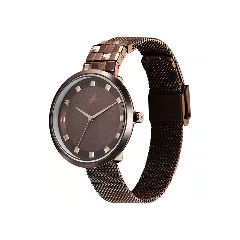 Fastrack Fleek 6300QM01 Quartz Analog Stainless Steel Strap Women's Watch