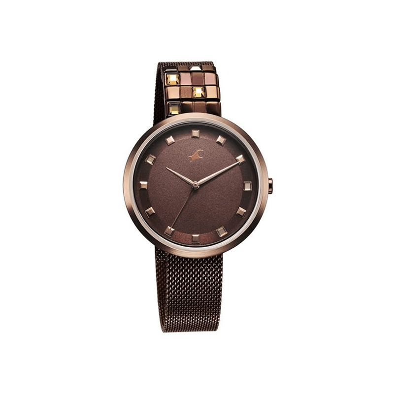 Fastrack Fleek 6300QM01 Quartz Analog Stainless Steel Strap Women's Watch
