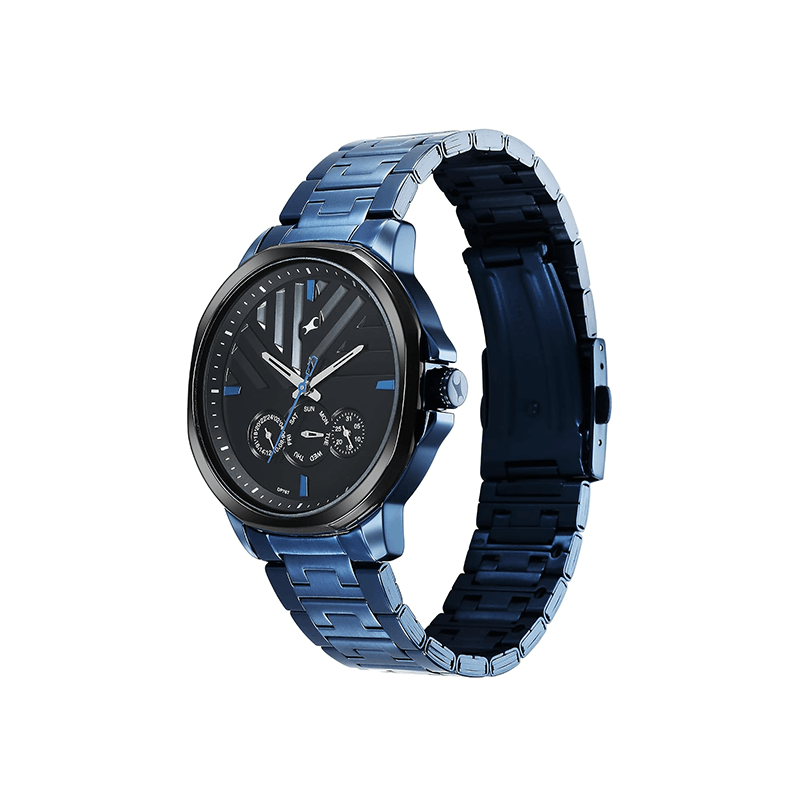 Fastrack Fleek Quartz 3303KM03 Analog Date Stainless Steel Strap Men's Watch