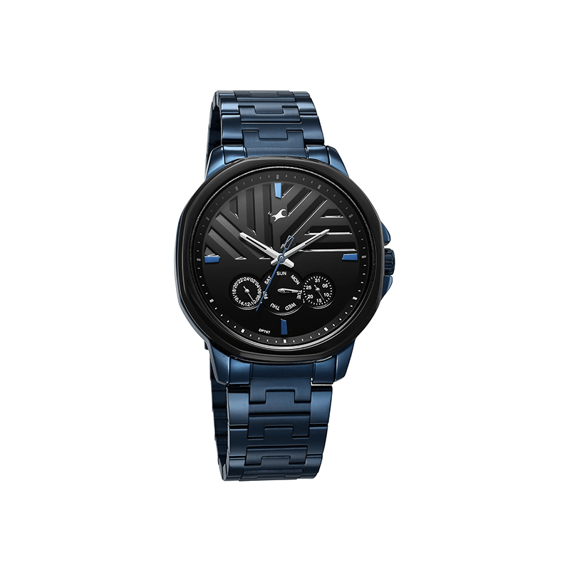 Fastrack Fleek Quartz 3303KM03 Analog Date Stainless Steel Strap Men's Watch