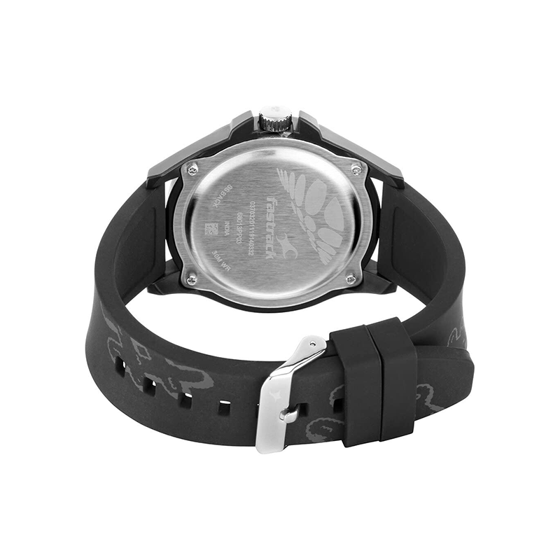 Fastrack Hashtag Quartz 68013PP03 Analog Silicone Strap Unisex Watch
