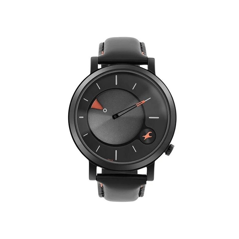 Fastrack MetaWe Quartz 3287NL02 Analog Leather Strap Men's Watch
