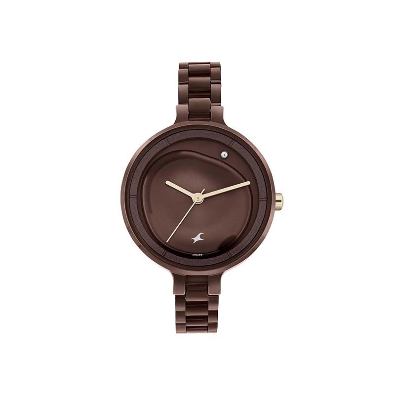 Fastrack MetaWe Quartz 6306KM02 Analog Stainless Steel Strap Women’s Watch