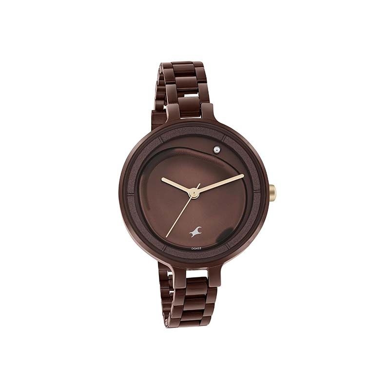 Fastrack MetaWe Quartz 6306KM02 Analog Stainless Steel Strap Women’s Watch