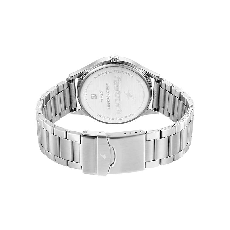 Fastrack Stunners Men Quartz 3290SM01 Analog Stainless Steel Strap Men’s Watch