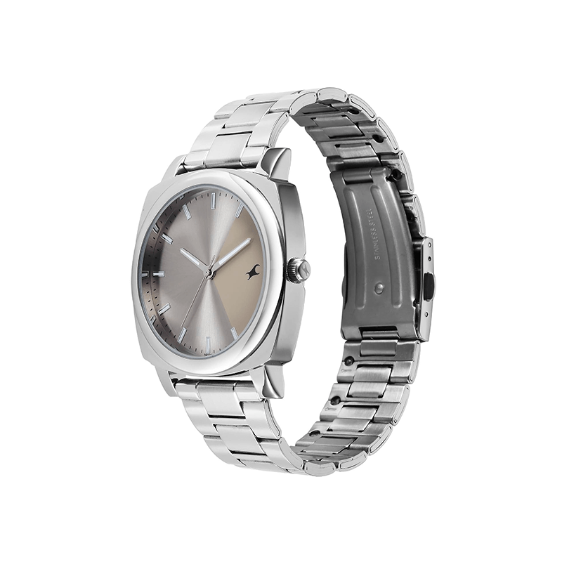 Fastrack Stunners X Quartz 38164SM02 Analog Stainless Steel Strap Men’s Watch