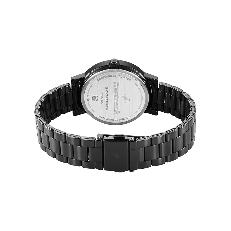 Fastrack Tick Tock Quartz 6225NM01 Multifunction Analog Stainless Steel Strap Men's Watch