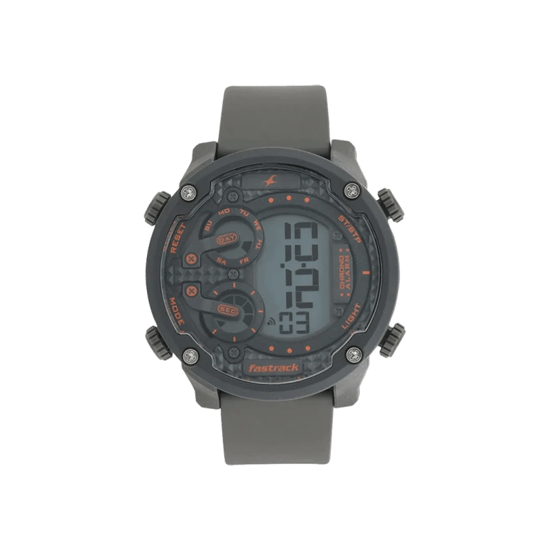 Fastrack Trendies 38045PP03 Digital Silicone Strap Men's Watch