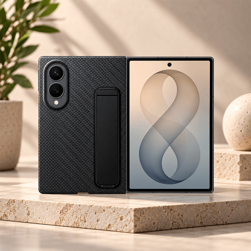 Galaxy Z Fold8 Carbon Standing Case