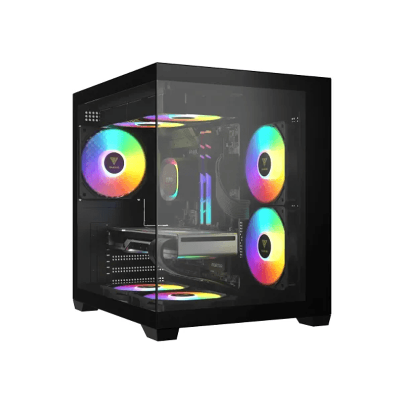 Gamdias AURA GC101M ARGB Micro Tower Gaming Casing