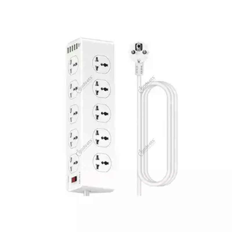 LDNIO SC10610C Power Socket Extension Universal Power Strip - 33W