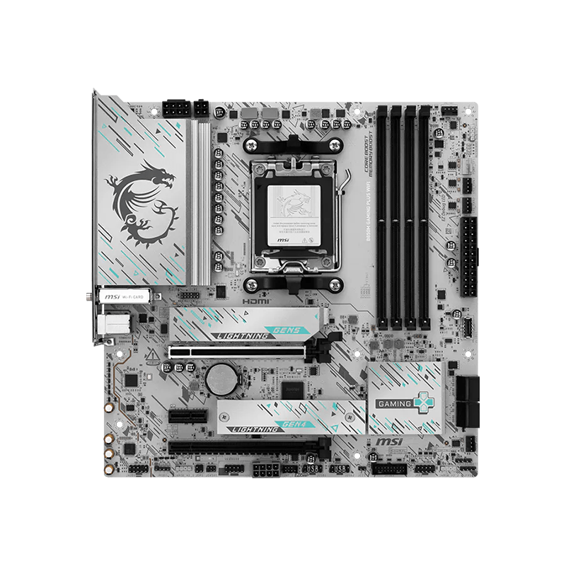 MSI B850M GAMING PLUS WIFI7 AM5 mATX Motherboard