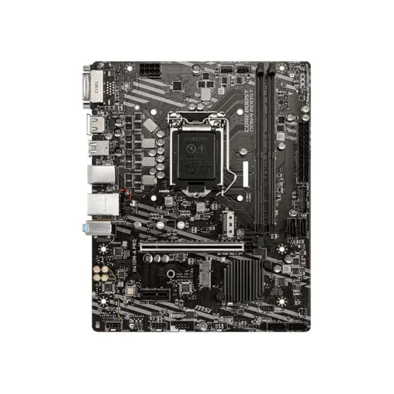 MSI H410M-A PRO Intel 10th Gen Micro-ATX Motherboard