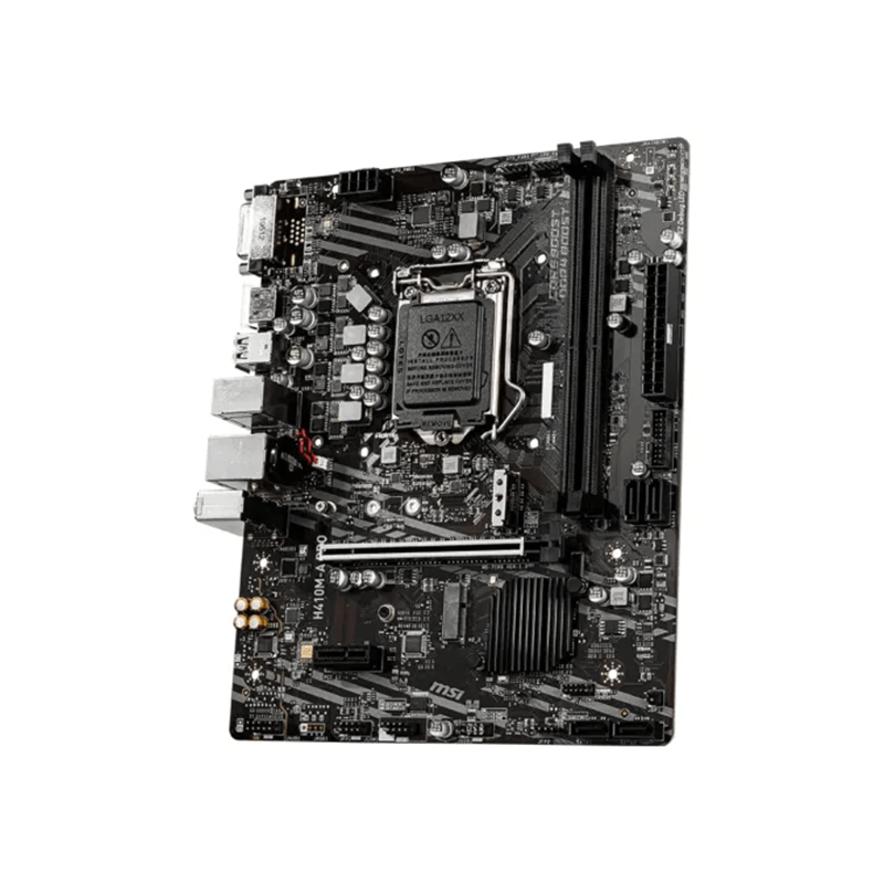 MSI H410M-A PRO Intel 10th Gen Micro-ATX Motherboard