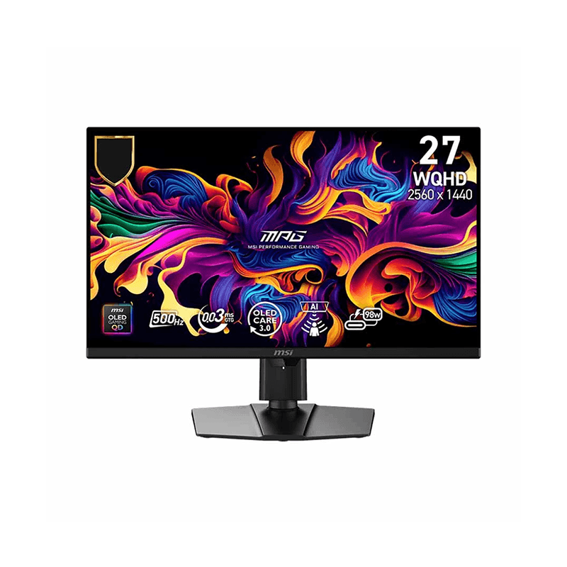 MSI MPG 271QR QD-OLED X50 27 Inch 500Hz WQHD LED Gaming Monitor