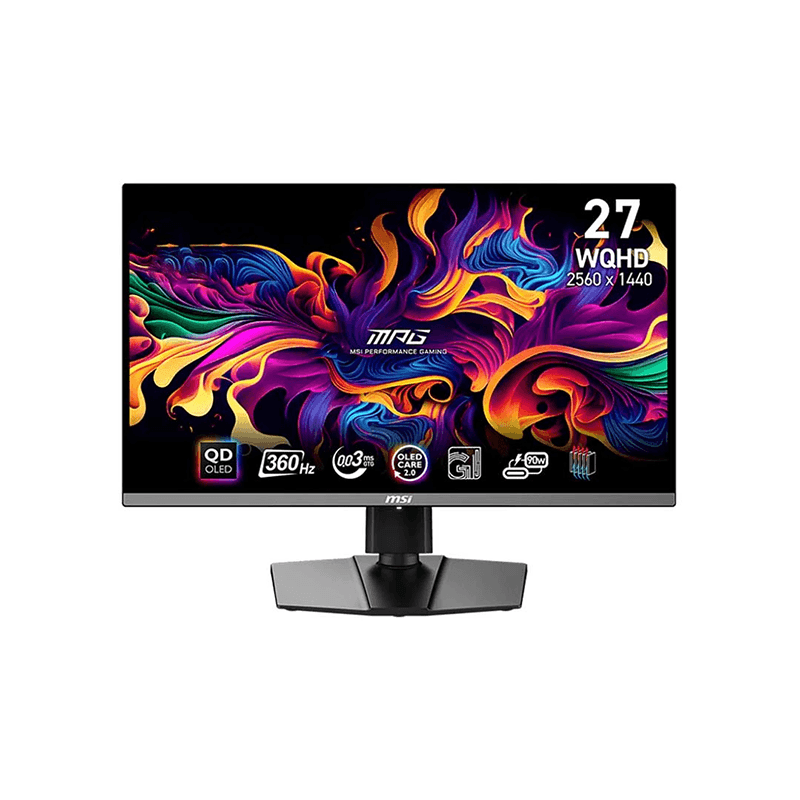 MSI MPG 271QRX QD-OLED 27 Inch 360Hz WQHD OLED Gaming Monitor