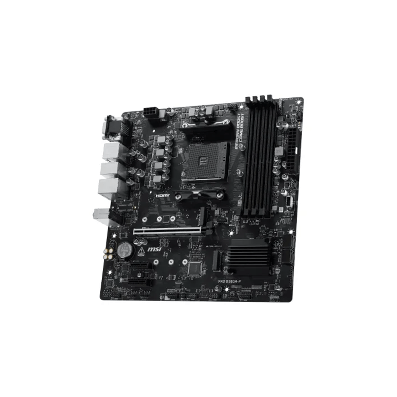 MSI PRO B550M-P AMD AM4 mATX Motherboard