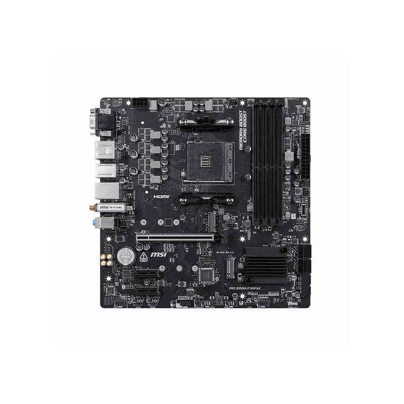 MSI PRO B550M-P WIFI6E AMD AM4 mATX Motherboard