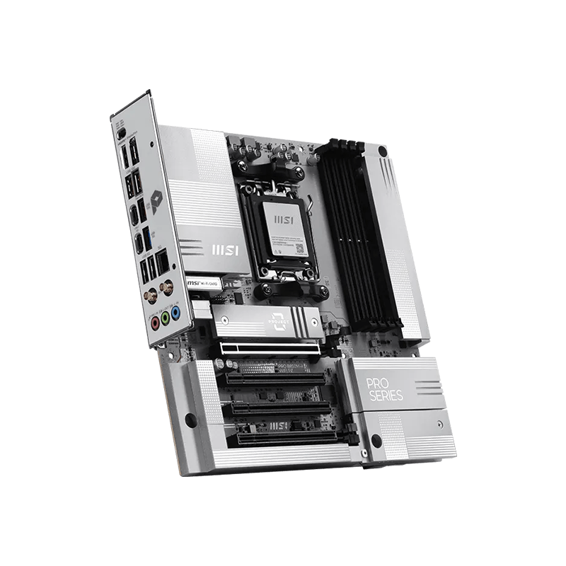 MSI PRO B850M-A WIFI PZ AM5 mATX Motherboard