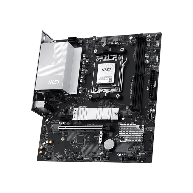 MSI PRO B850M-B GEN4 AM5 mATX Motherboard