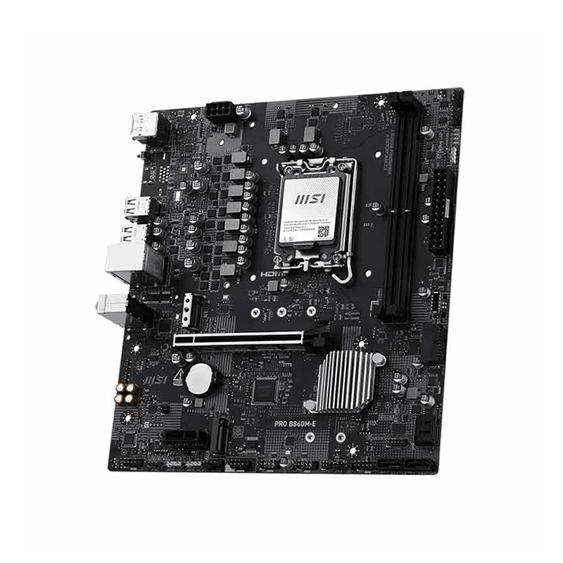 MSI PRO B860M-E LGA 1851 DDR5 mATX Motherboard