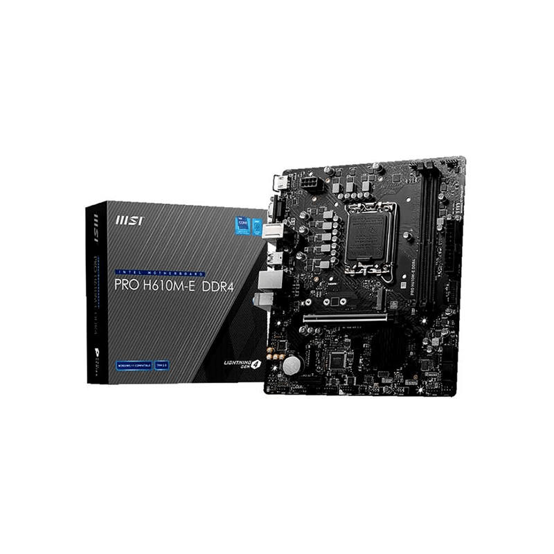 MSI PRO H610M-E DDR4 Intel mATX Motherboard
