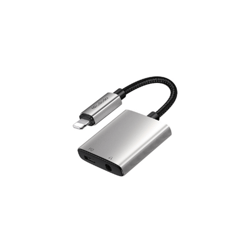 Mcdodo CA-5540 2 in 1 Lightning to DC3.5 Audio Adapter