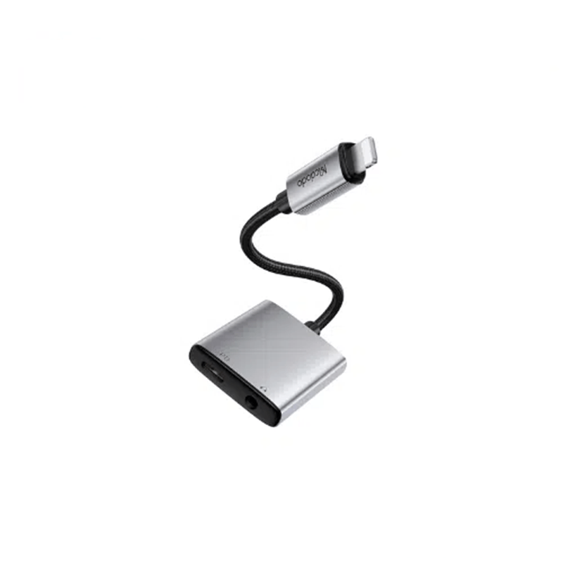 Mcdodo CA-5540 2 in 1 Lightning to DC3.5 Audio Adapter