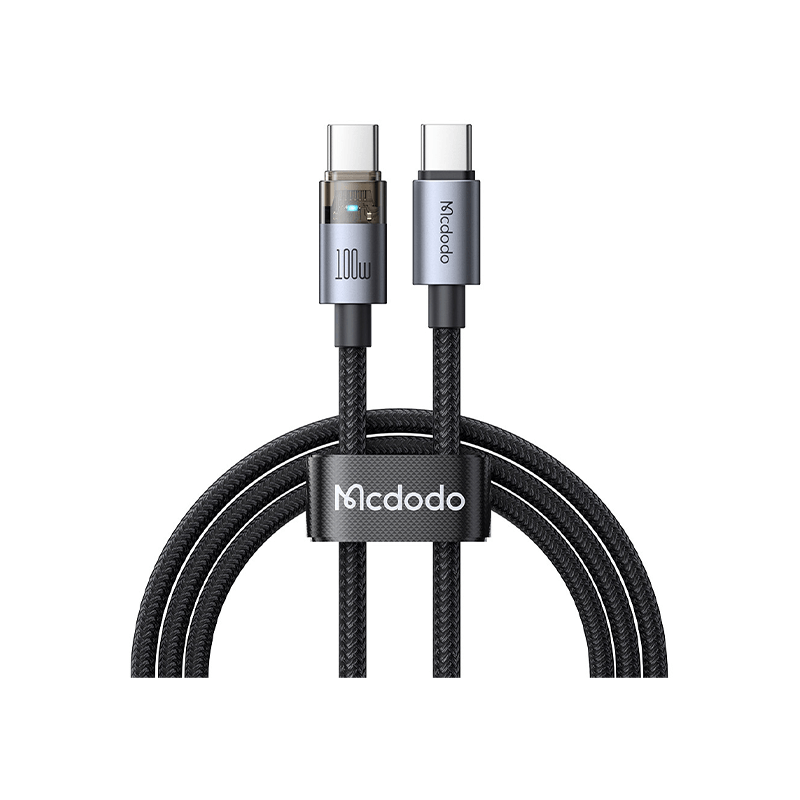Mcdodo CA-5580 1.2M USB-C to USB-C Transparent Cable