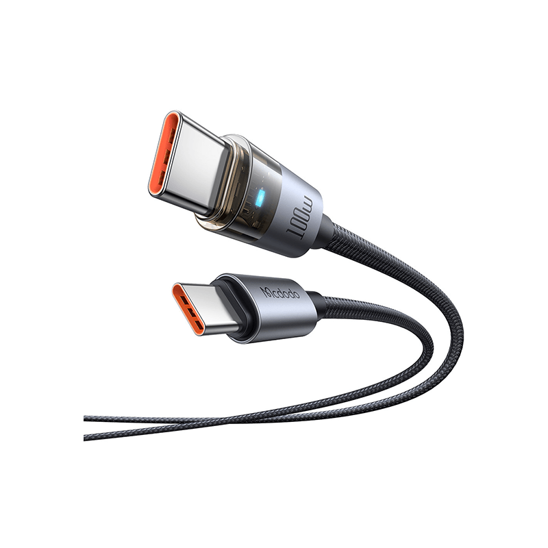 Mcdodo CA-5580 1.2M USB-C to USB-C Transparent Cable