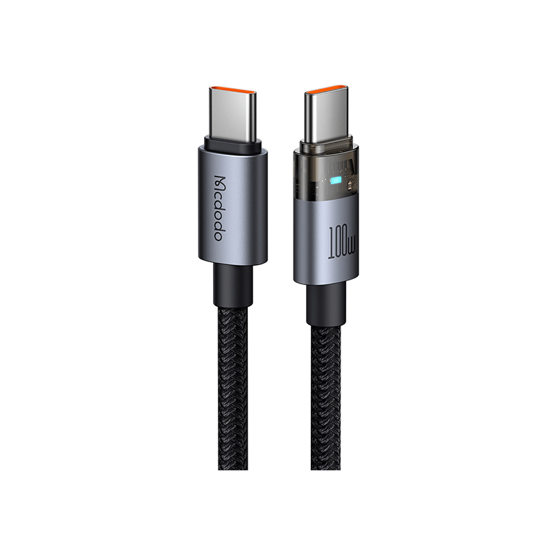 Mcdodo CA-5580 1.2M USB-C to USB-C Transparent Cable