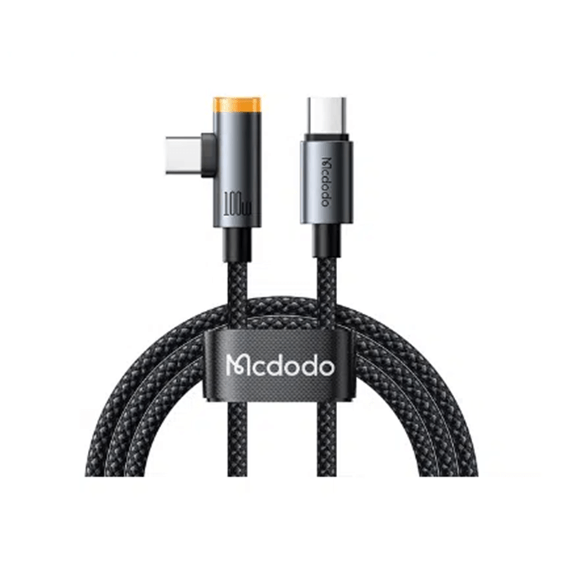 Mcdodo CA-5870 USB-C to USB-C Right-Angle Cable - 1.2M
