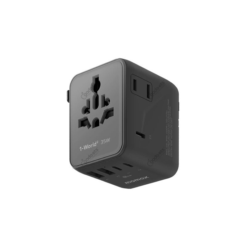 Momax UA27 1-World2 Universal Travel Power Adapter-35W