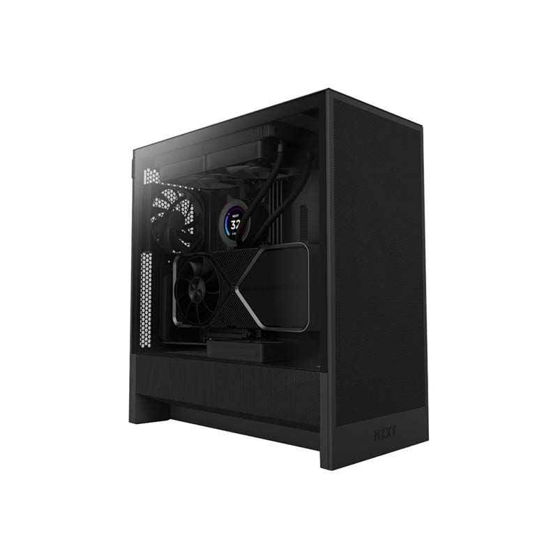 NZXT H5 Flow Mid Tower ATX Gaming Desktop Casing
